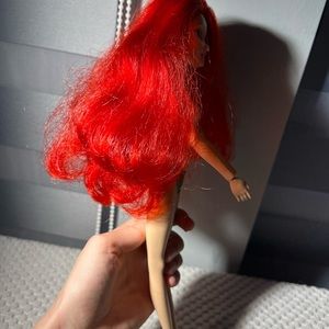 Toys | Disney Store Authentic Ariel Doll The Little Mermaid Nude Red